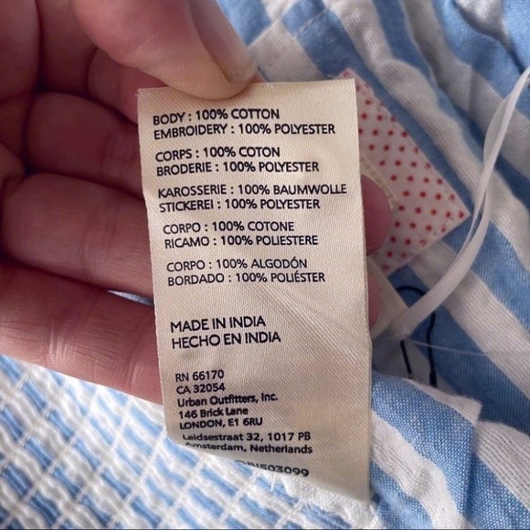 Anthropologie maeve striped embroidered cami - Picture 4 of 5